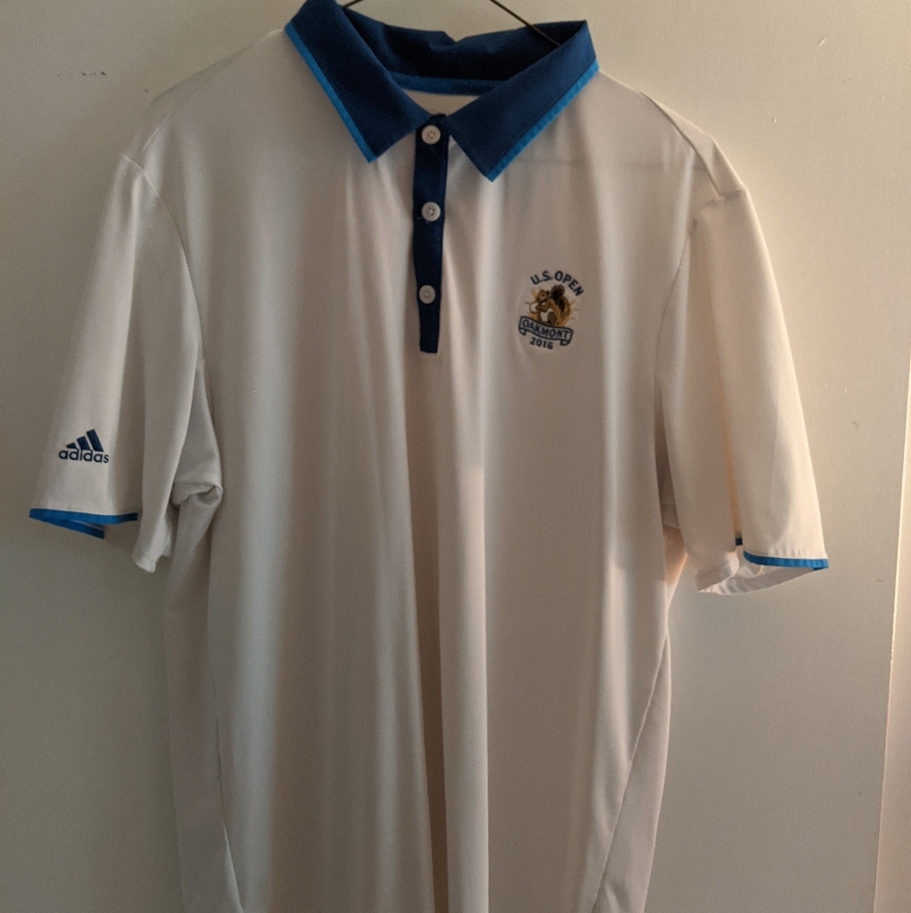 2016 U.S. Open Oakmont adidas Golf Polo - Sz M